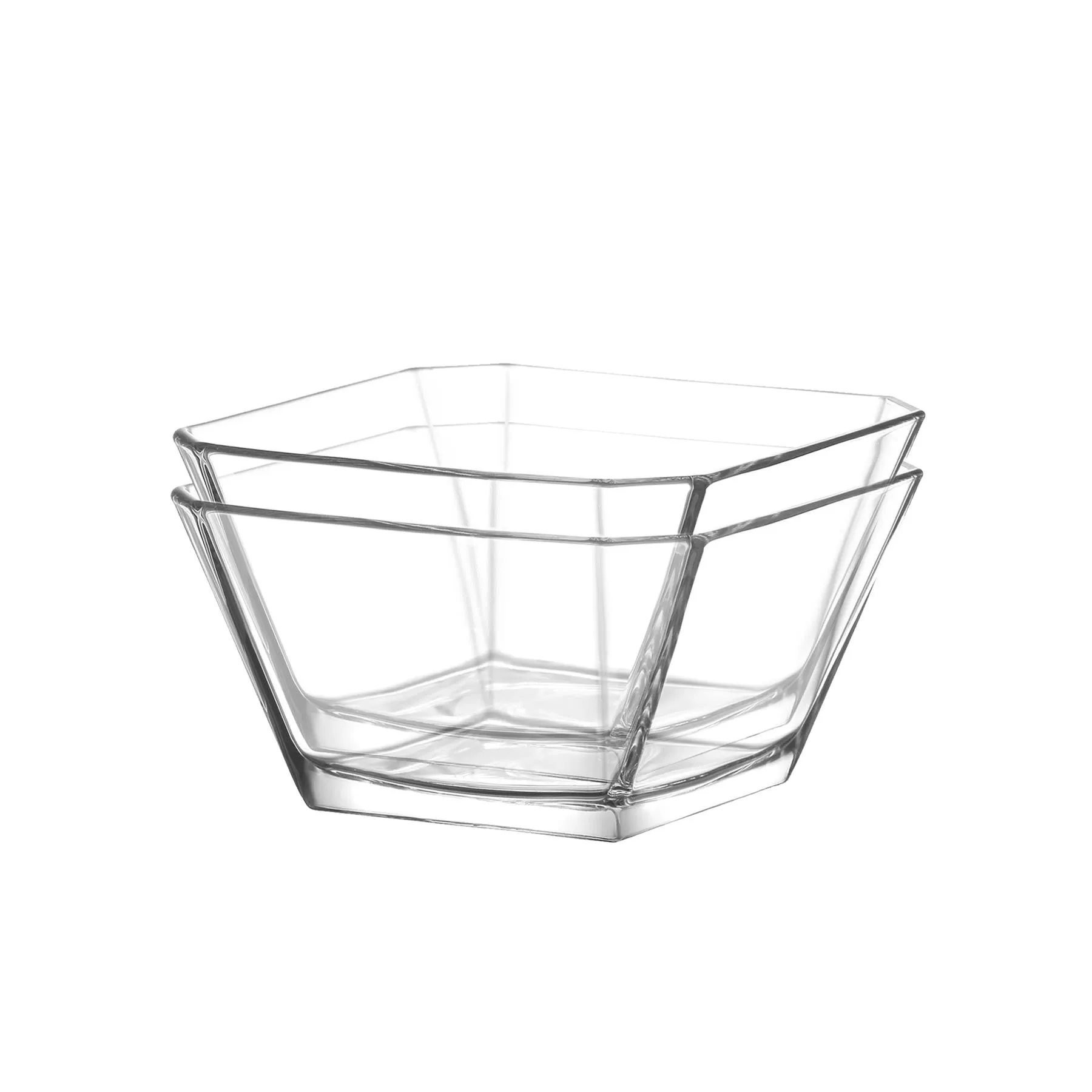 10.5cm Karen Stacking Glass Serving Bowls - Pack of Six - By LAV