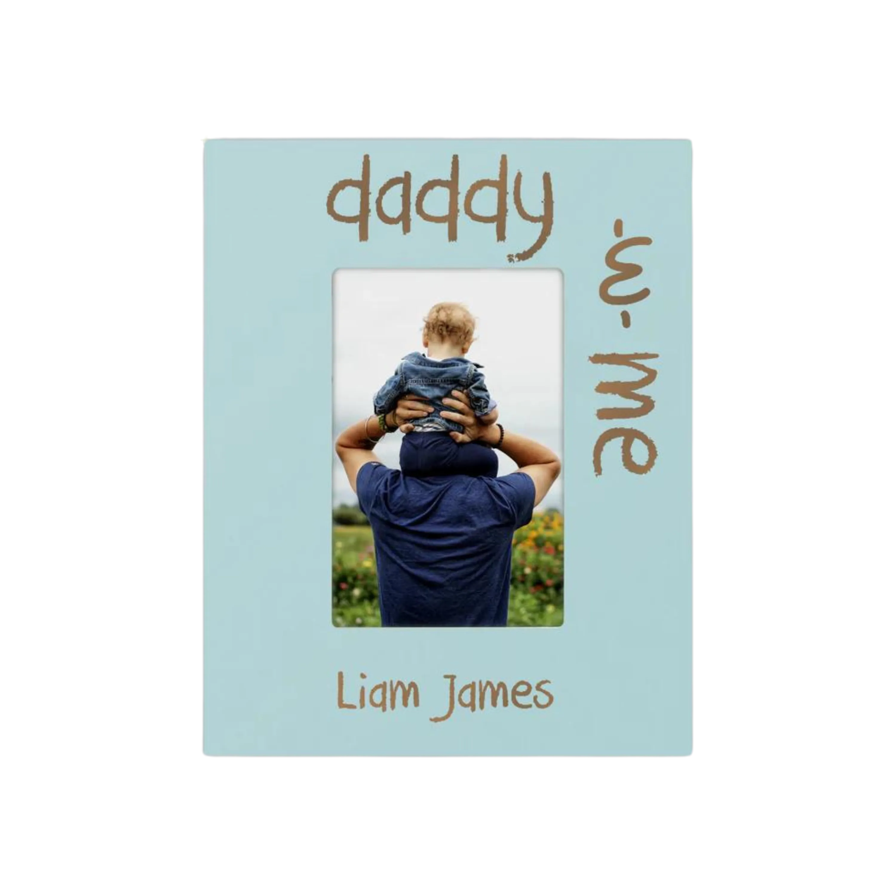 4x6 Frame - Daddy & Me