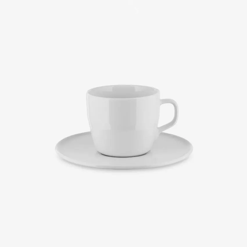 Alessi | Itsumo Coffee Cup & Saucer - Set of 4
