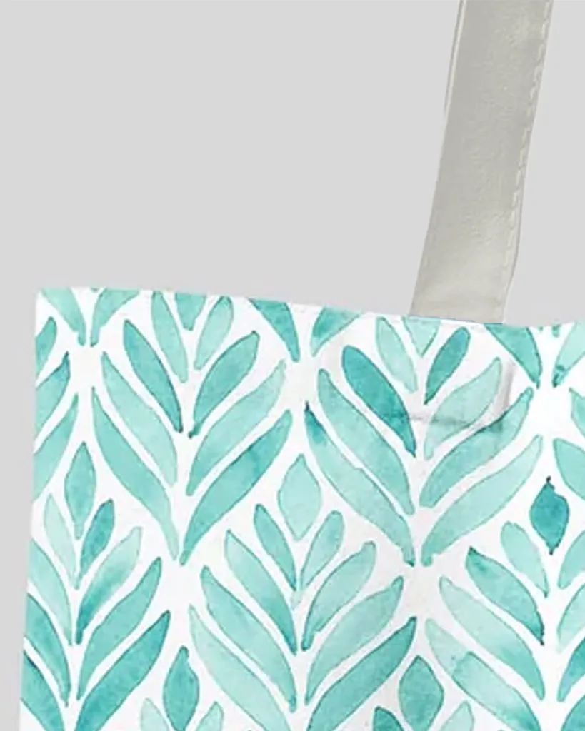 All Over Print Gusseted Shopping Tote Bag - Med/Large