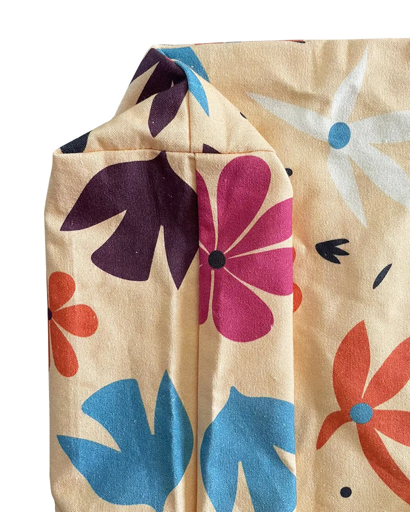 All Over Print Gusseted Shopping Tote Bag - Med/Large