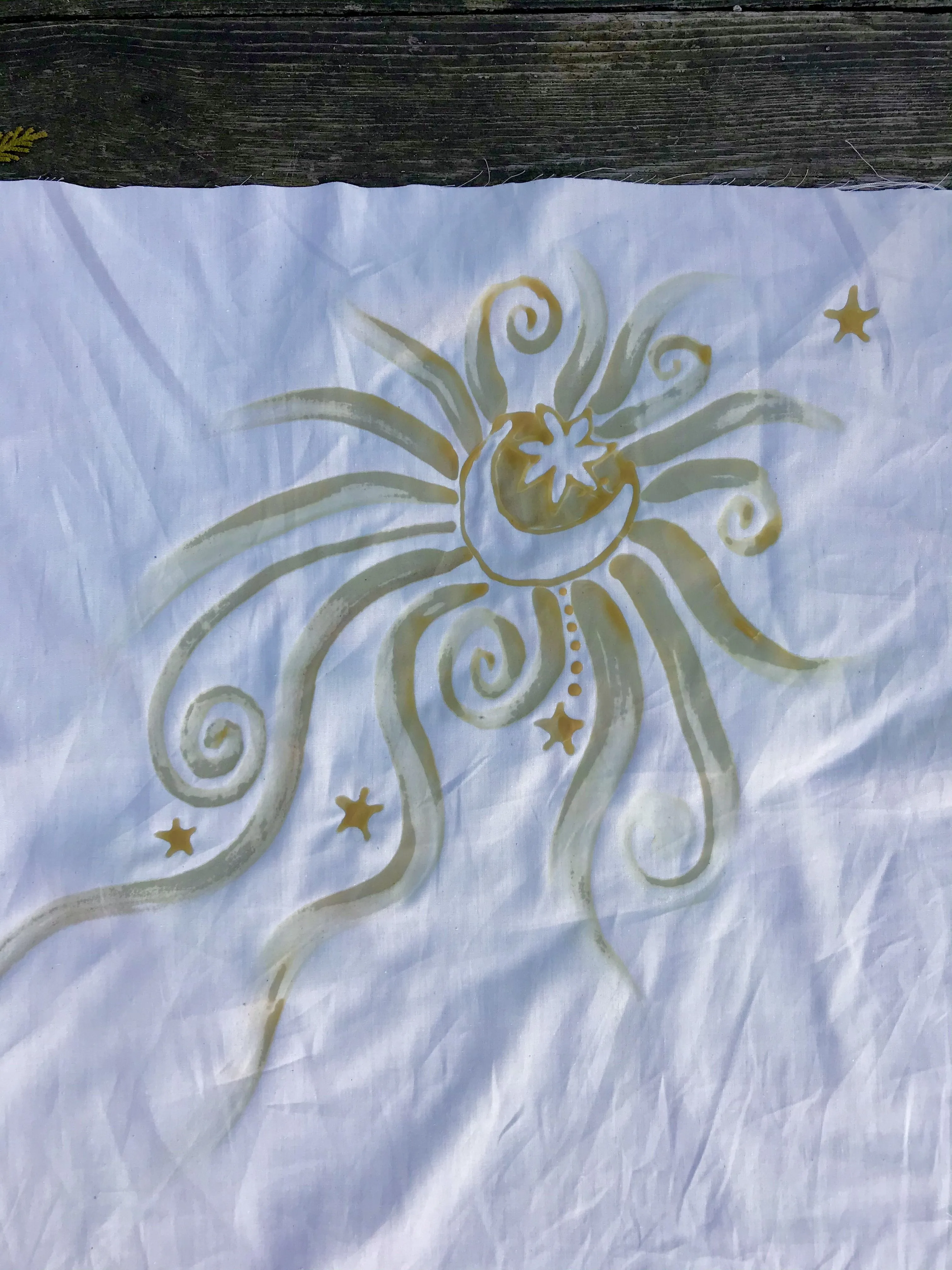 Batik Fabric Square - The Art Of Creative Batik Members Project