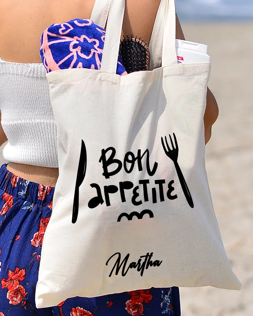 Bon Appetite Design - Bakery Tote Bags