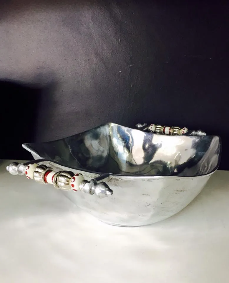 Bowl, Square shape with animals