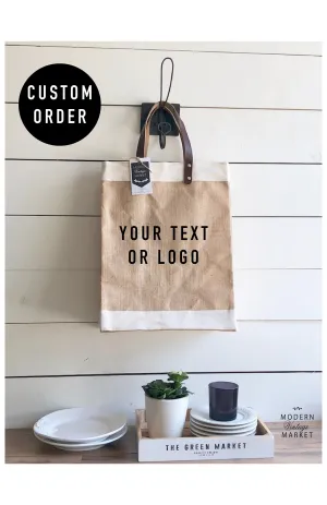 Custom Tall Market Bag