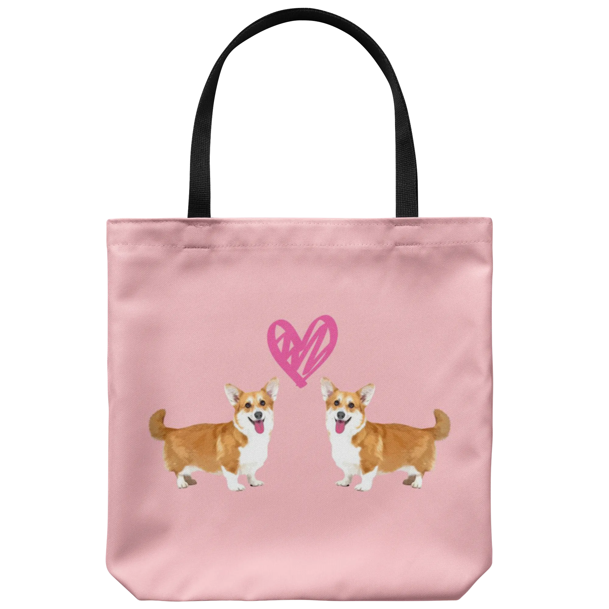 Custom Two Pets Love - Tote Bag