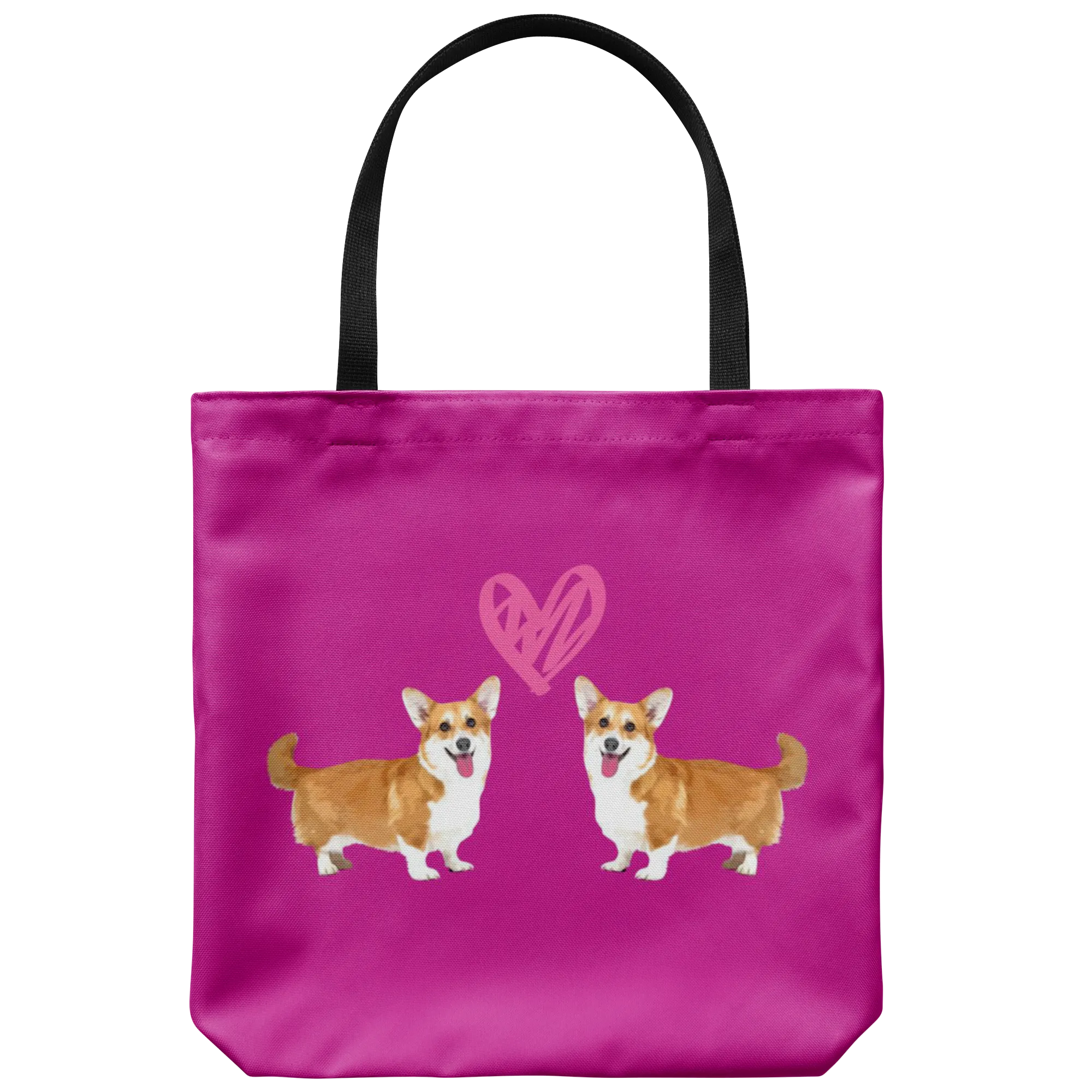 Custom Two Pets Love - Tote Bag