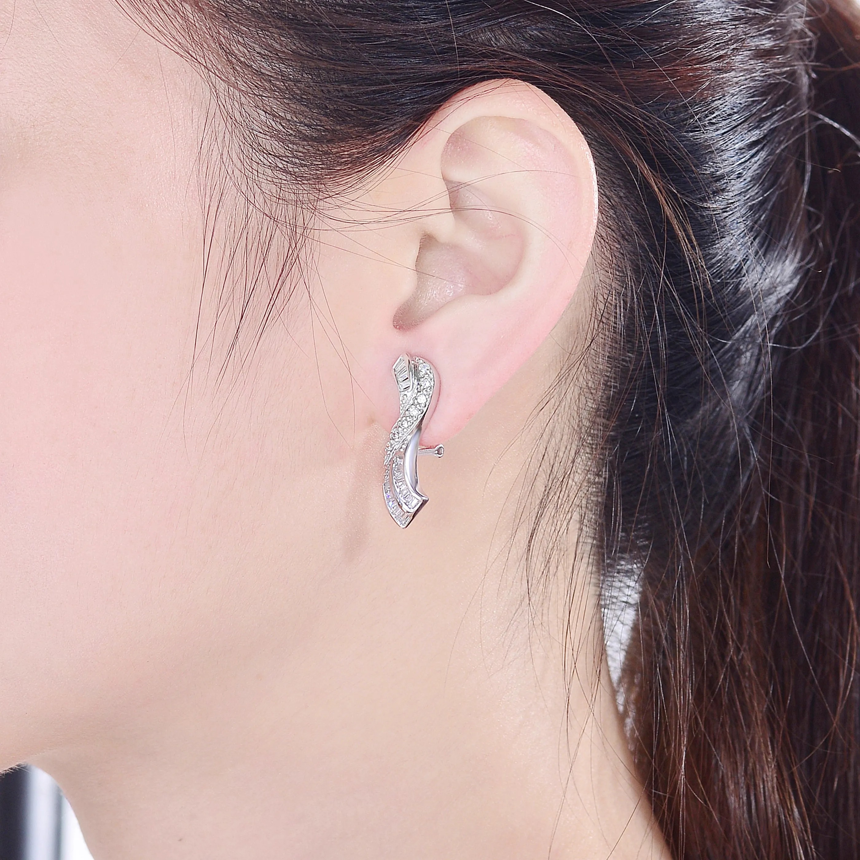 Emma Ribbon Earrings