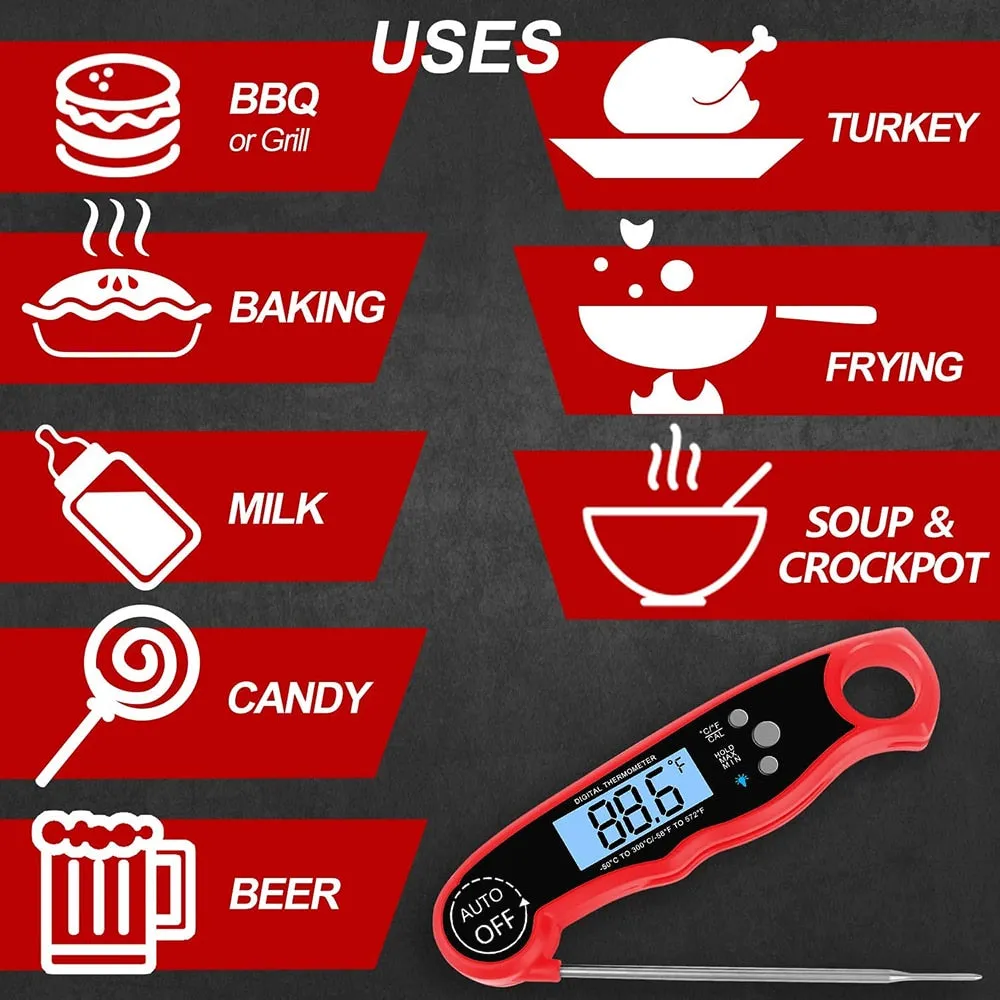 Food Thermometer Digital Kitchen Thermometer Meat