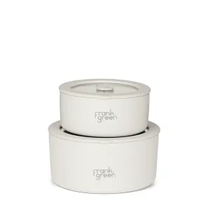 Frank Green Stainless Steel Bowls 2 Pack - Cloud