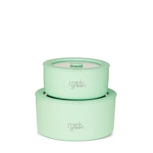 Frank Green Stainless Steel Bowls 2 Pack - Mint Gelato