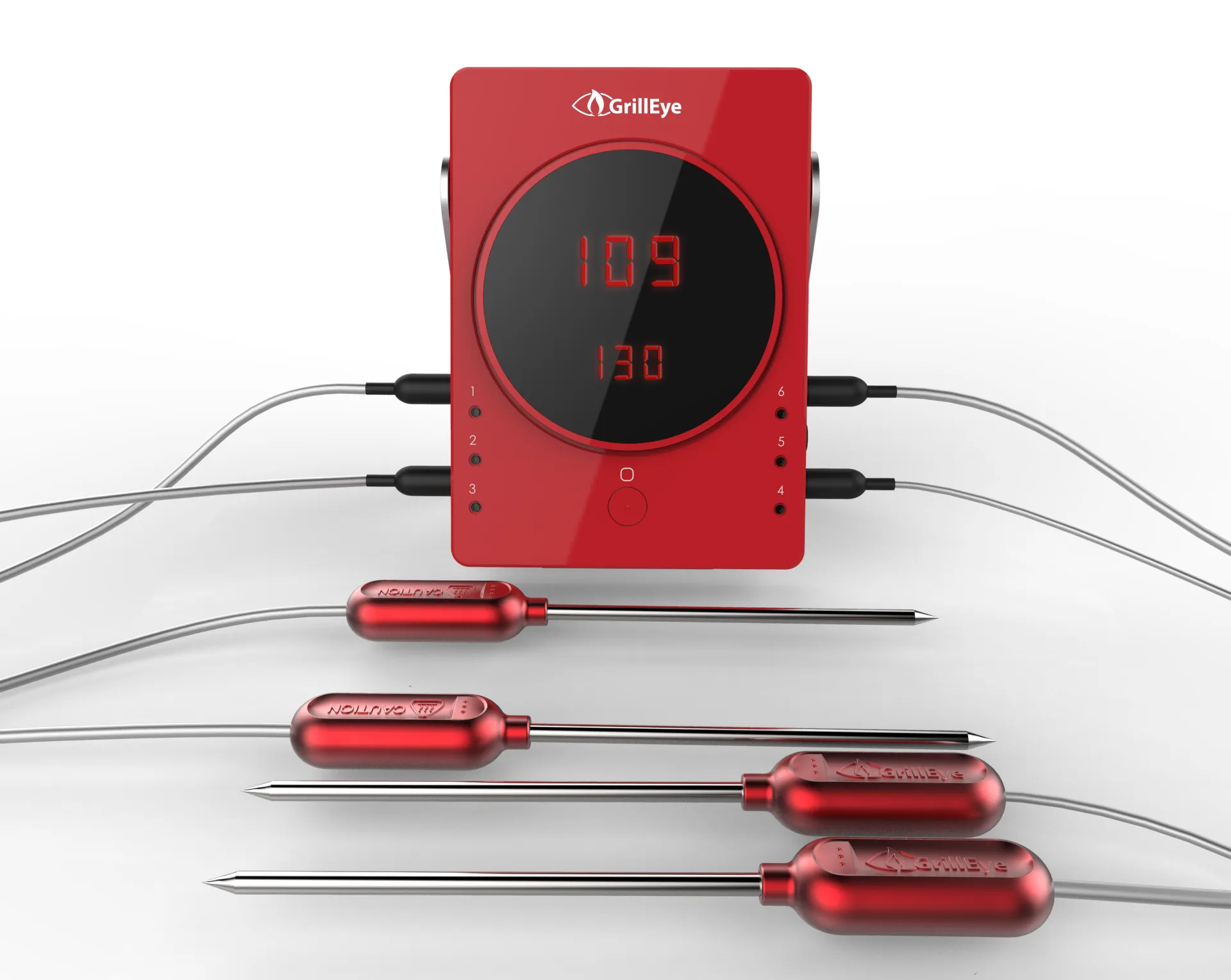 GrillEye Smart Bluetooth Grilling and Smoking Thermometer