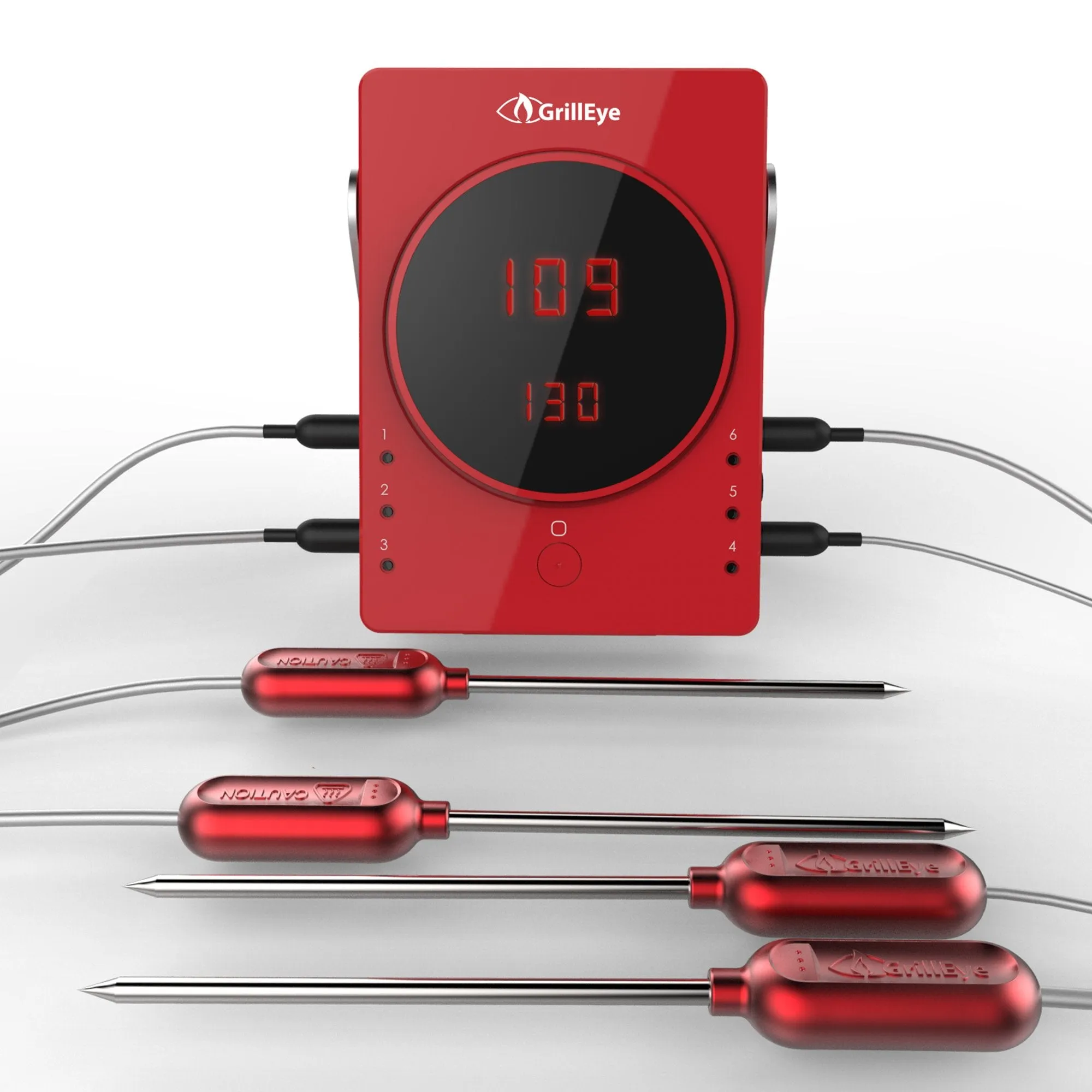 GrillEye Smart Bluetooth Grilling and Smoking Thermometer