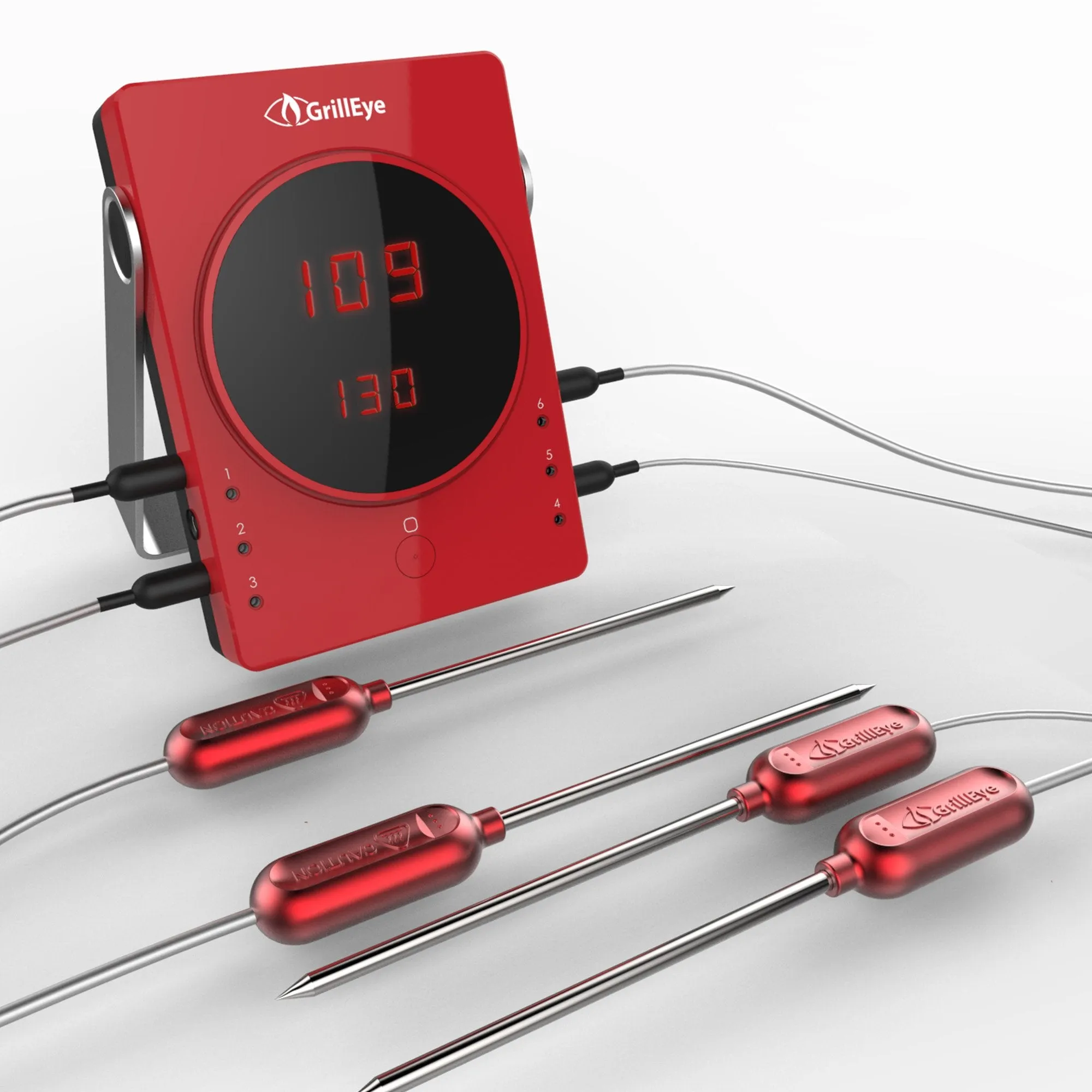 GrillEye Smart Bluetooth Grilling and Smoking Thermometer