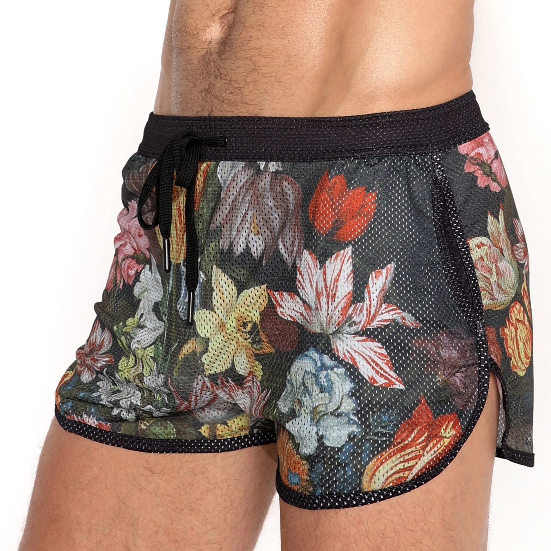 Hand Painted Floral Bouquet Short