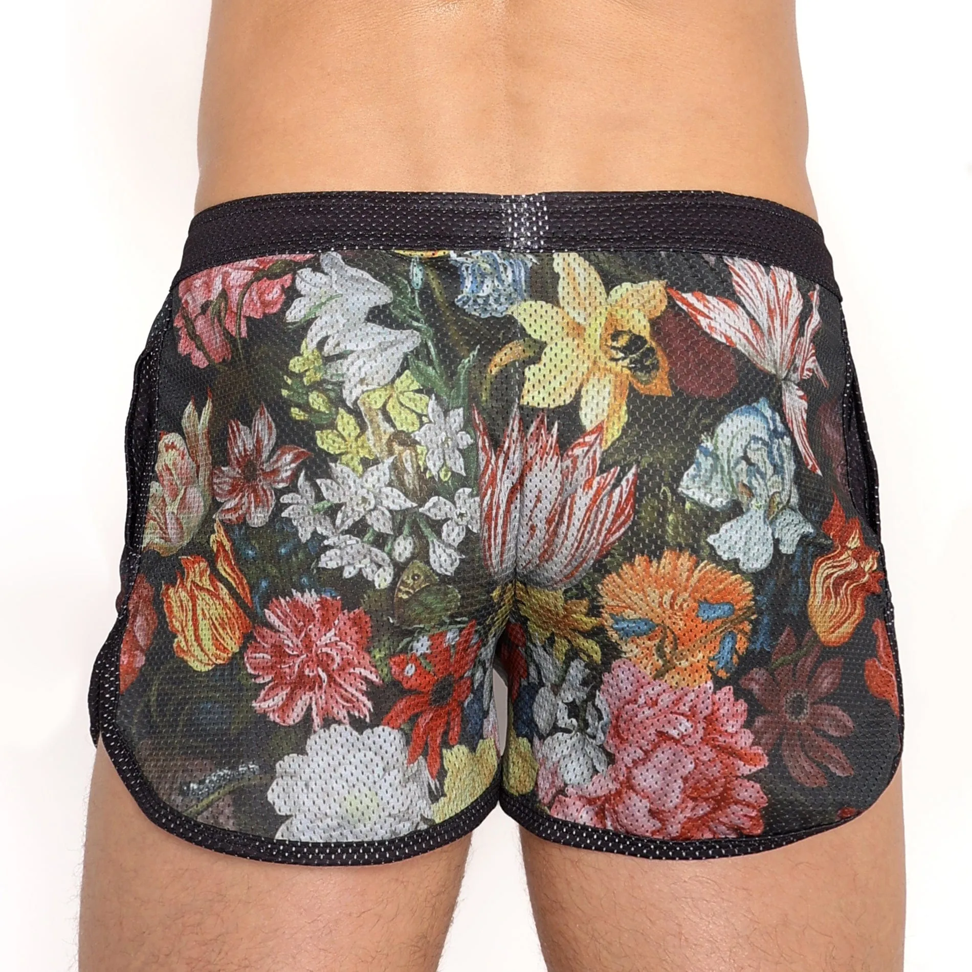 Hand Painted Floral Bouquet Short