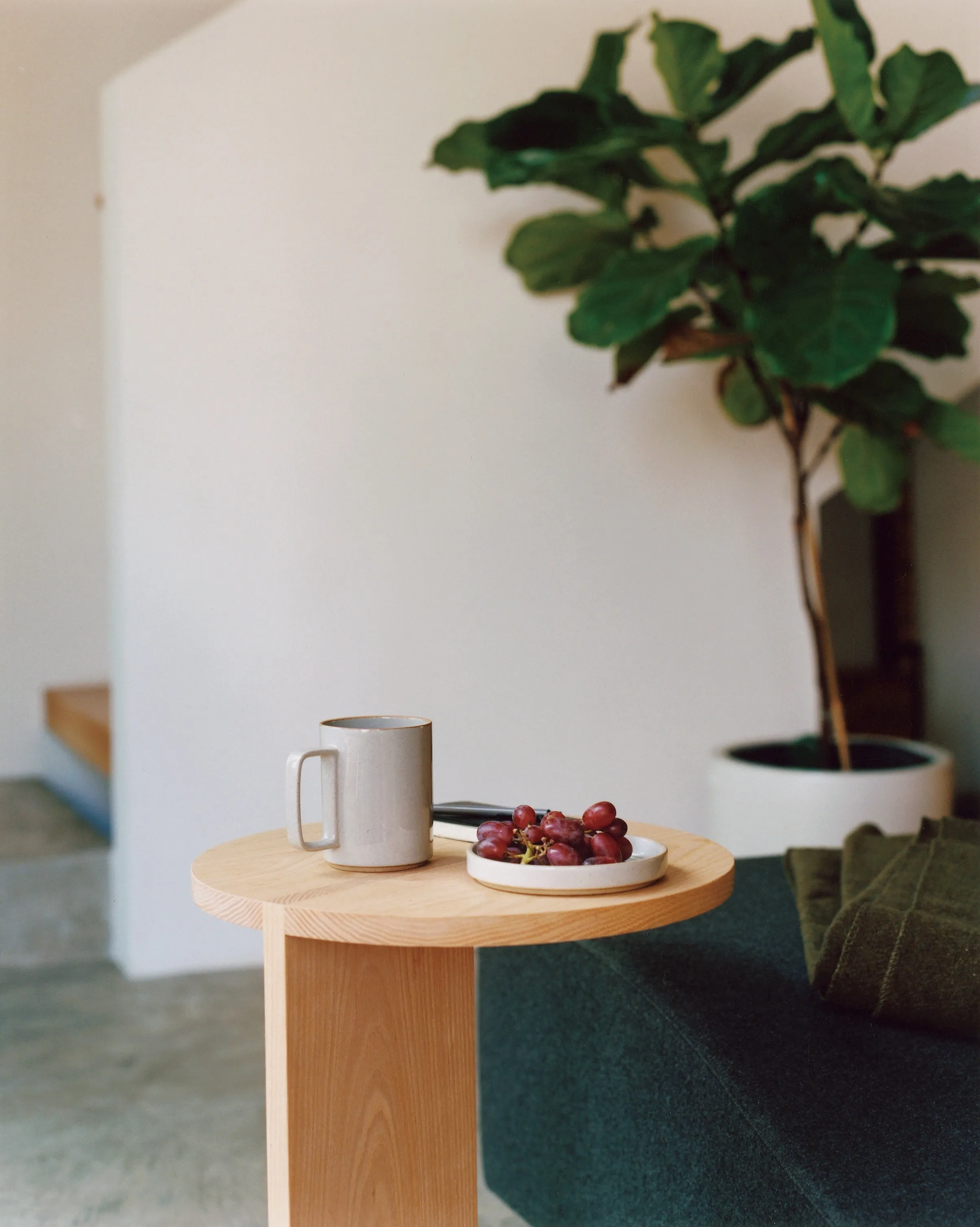 Hasami Porcelain Gloss Grey Colour Mug Cup