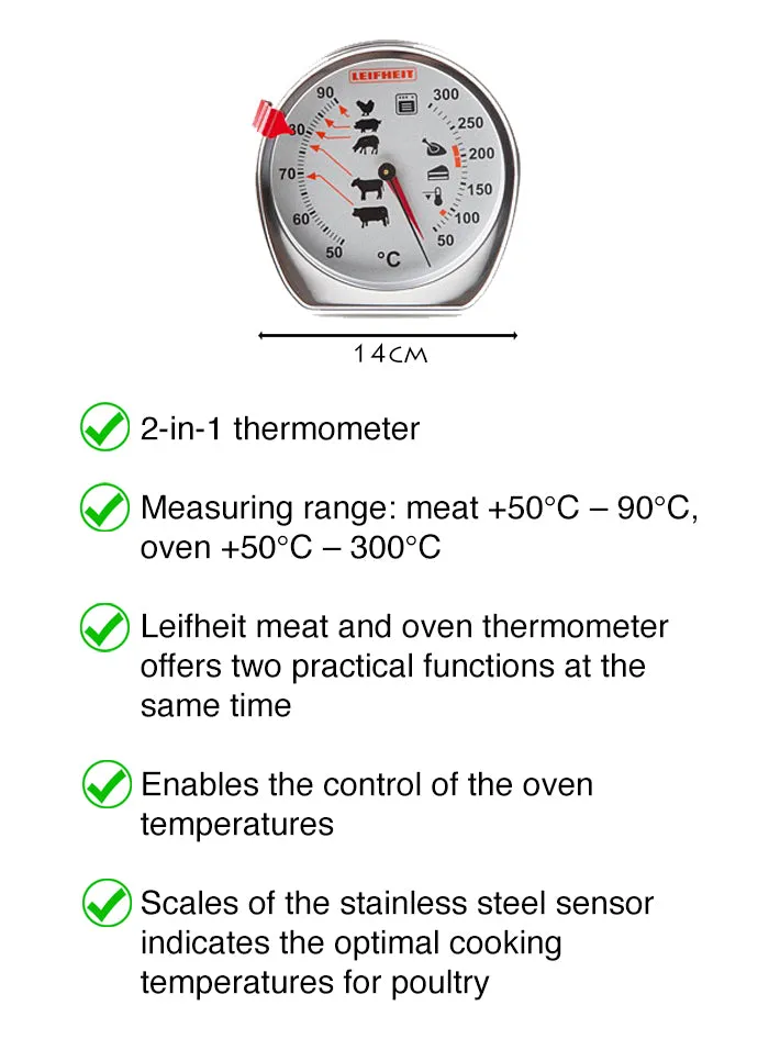 L03096 Meat Oven Thermometer