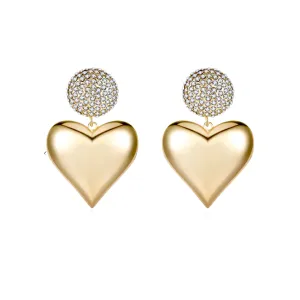 Lara Heart Earrings