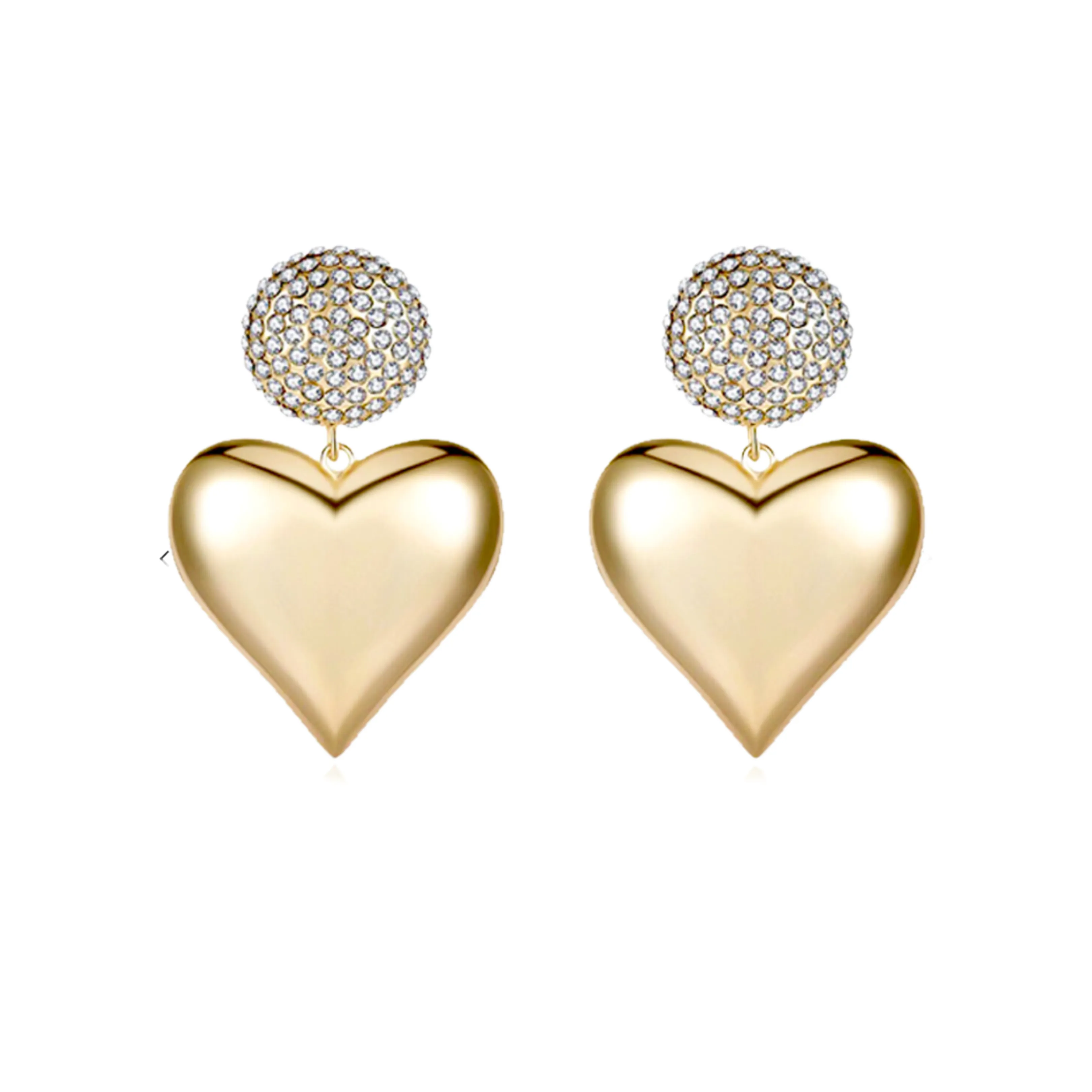 Lara Heart Earrings