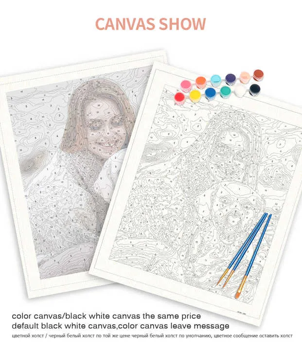 Orfon Custom Photo Personality Picture-لوحة فنية مخصصة