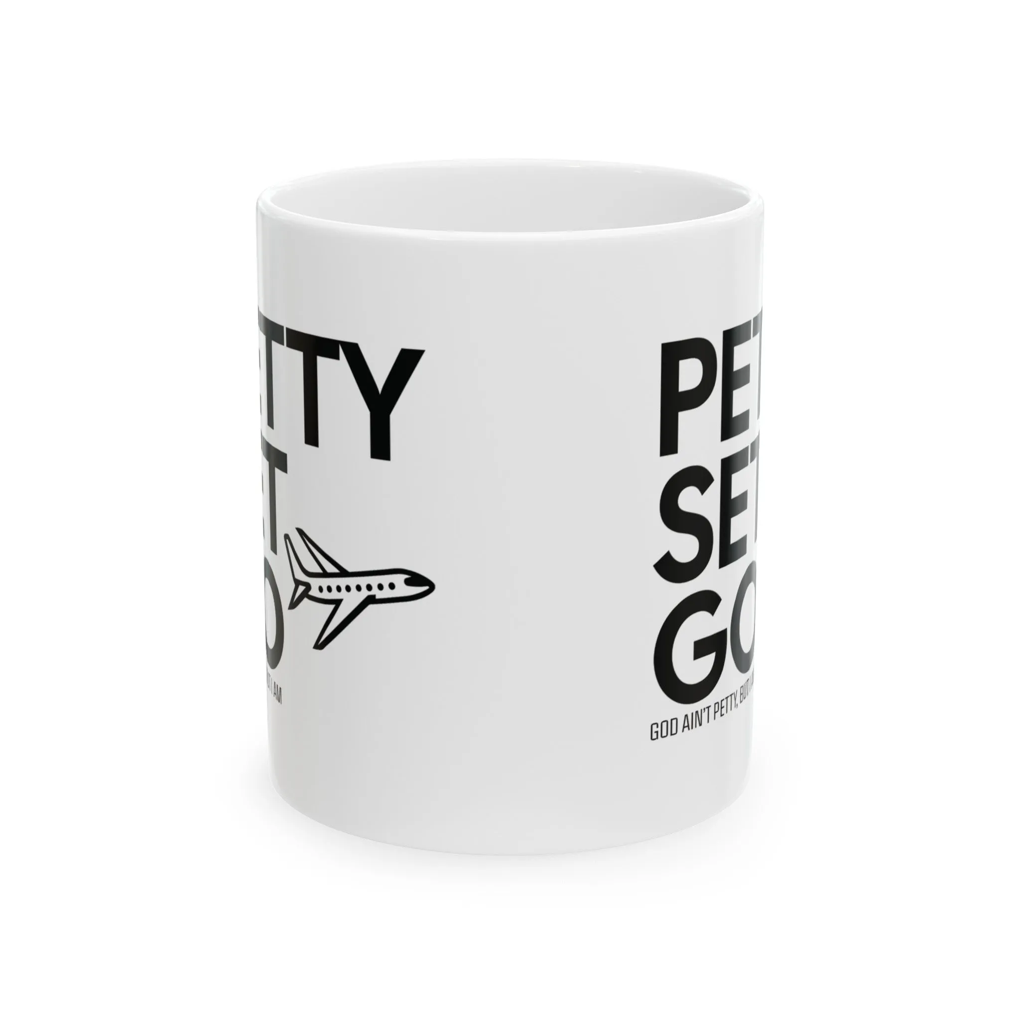 Petty Set Go Mug 11oz ( White & Black)