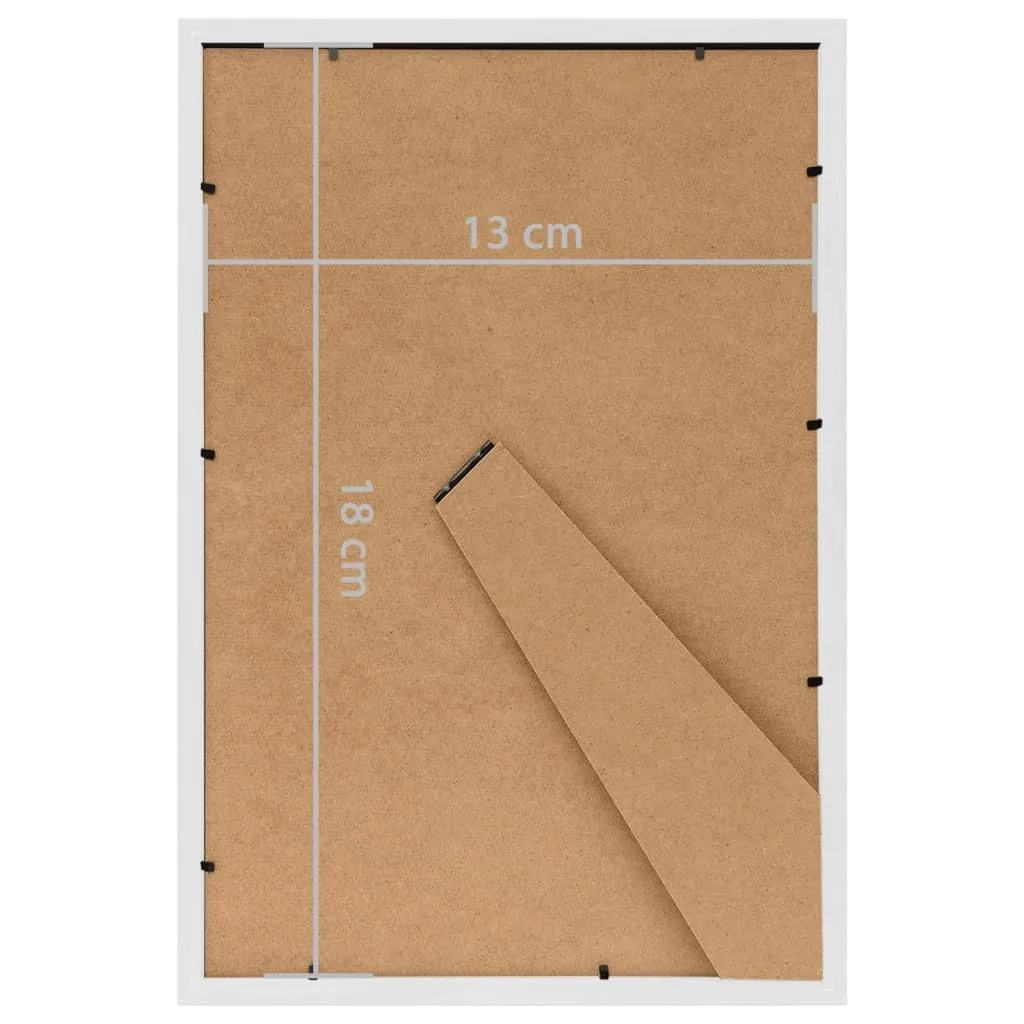 Photo Frames Collage 5 pcs for Table White 13x18 cm MDF