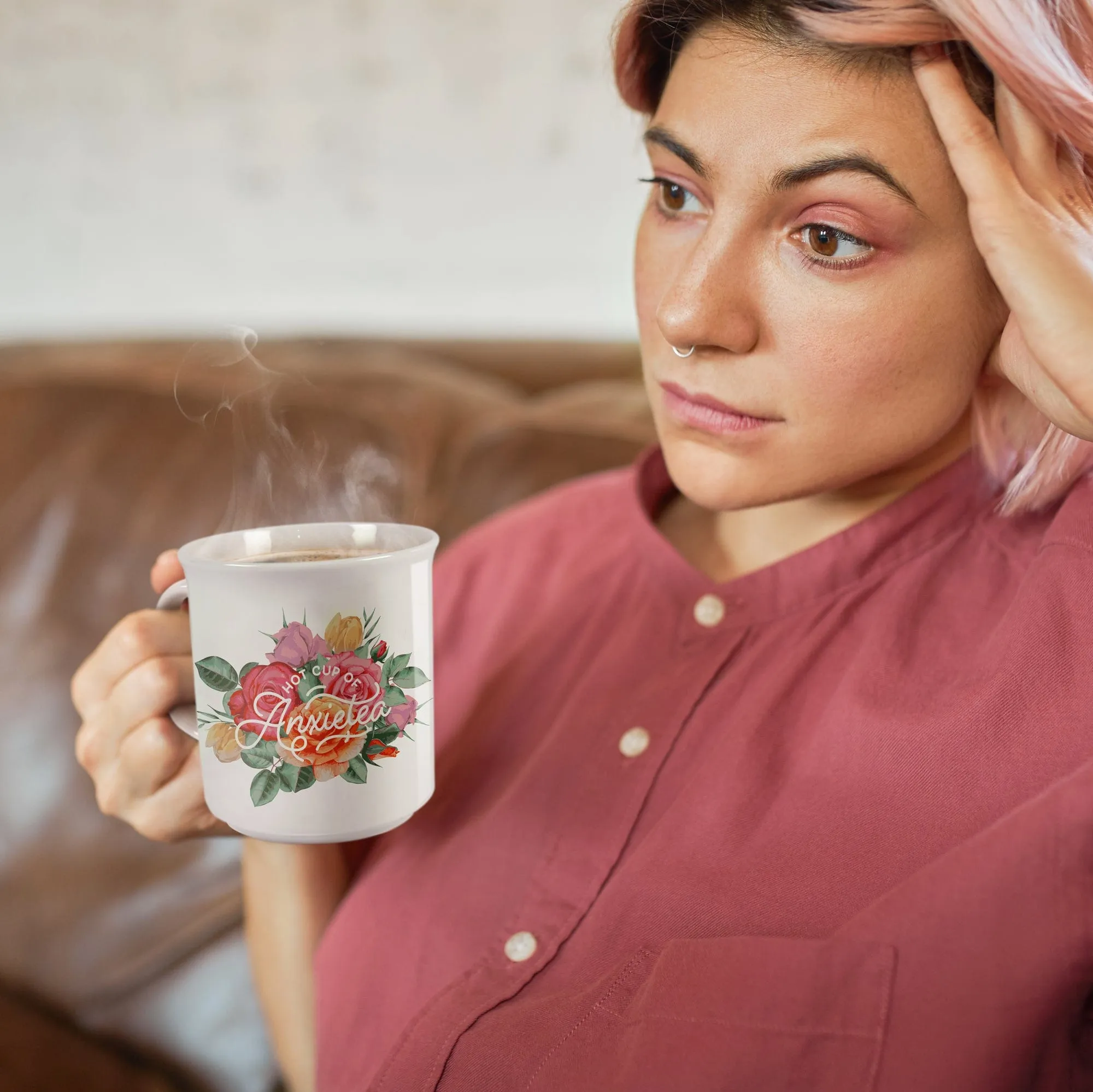 "ANXIETEA" MUG