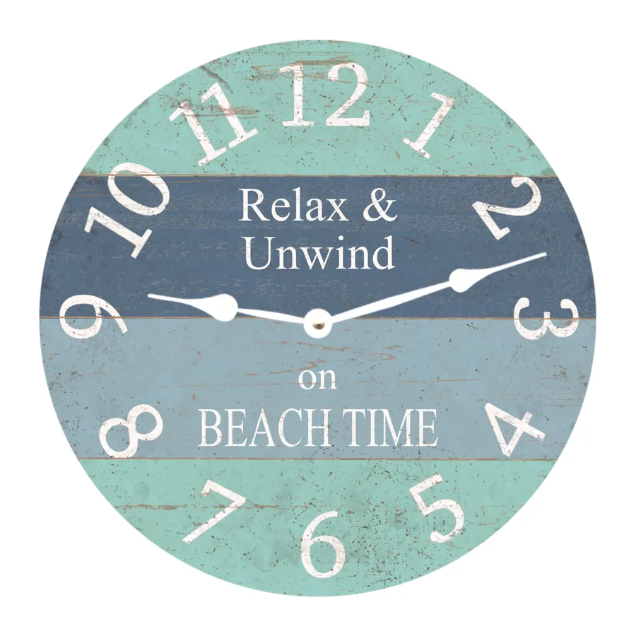 Unwind Beach Time Clock