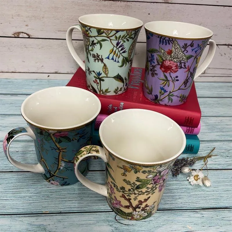 William Kilburn Mugs - Set of 4 Watercolour Designs