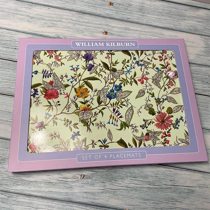 William Kilburn Placemats - Set of 4 Watercolour Designs